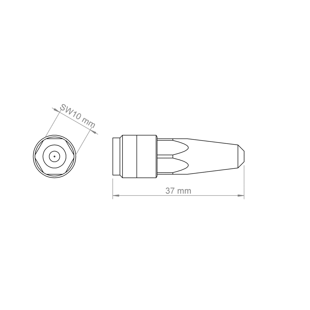 Kompatibel zu Baumerhhs® Leimventile MMDD; MMKD; MKDD, HM700; HM200 Düse LV