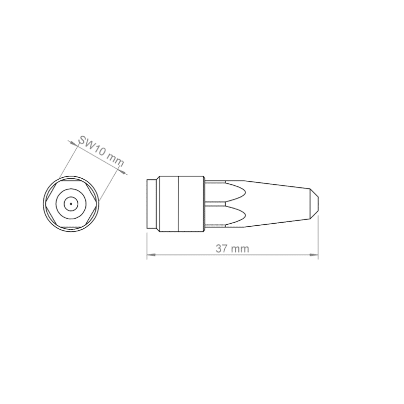 Kompatibel zu Baumerhhs® Leimventile MMDD; MMKD; MKDD, HM700; HM200 Düse LV