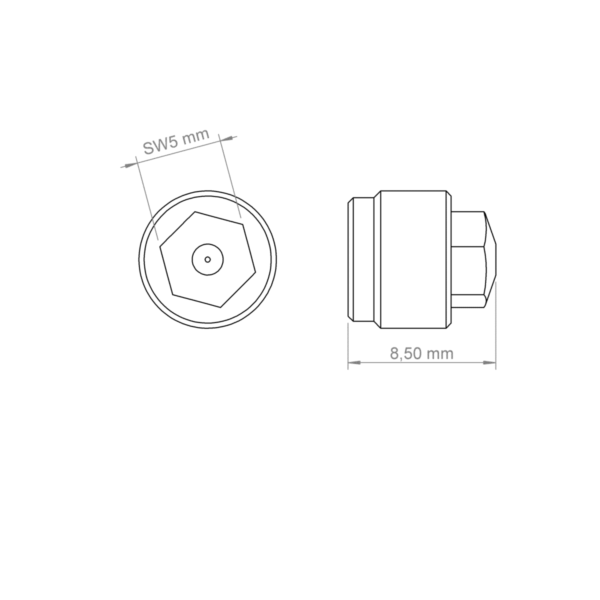 Düse V-400 85140104, 85140103