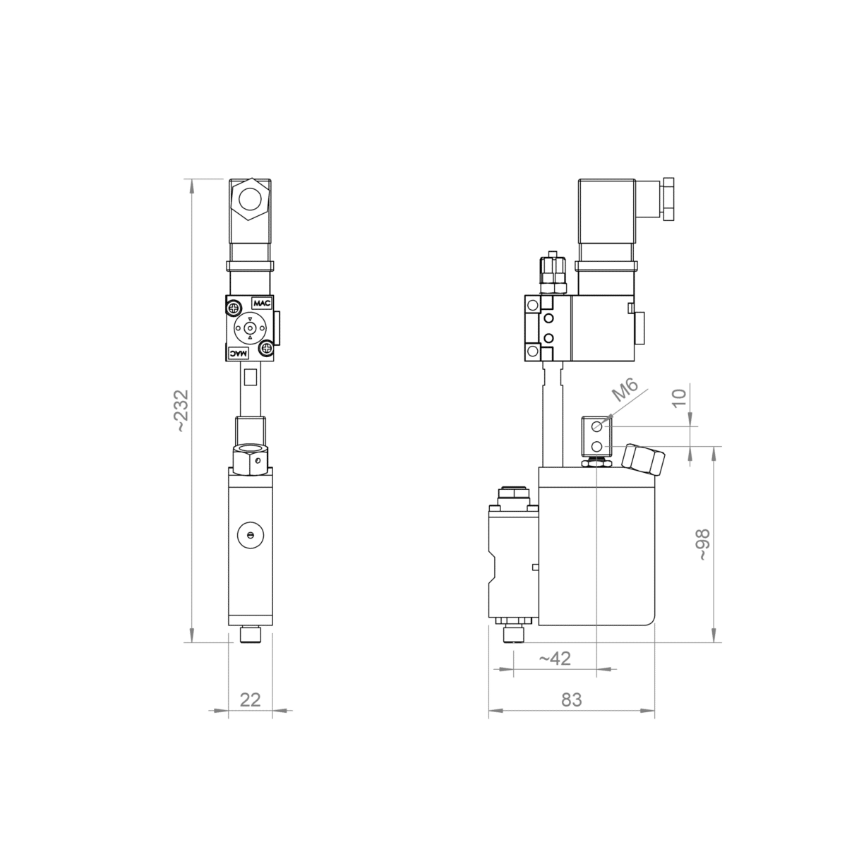 Vanne à colle chaude 900-GL Ni, NTC, Pt Compatible avec Nordson®, Robatech®, Baumerhhs®/hhs