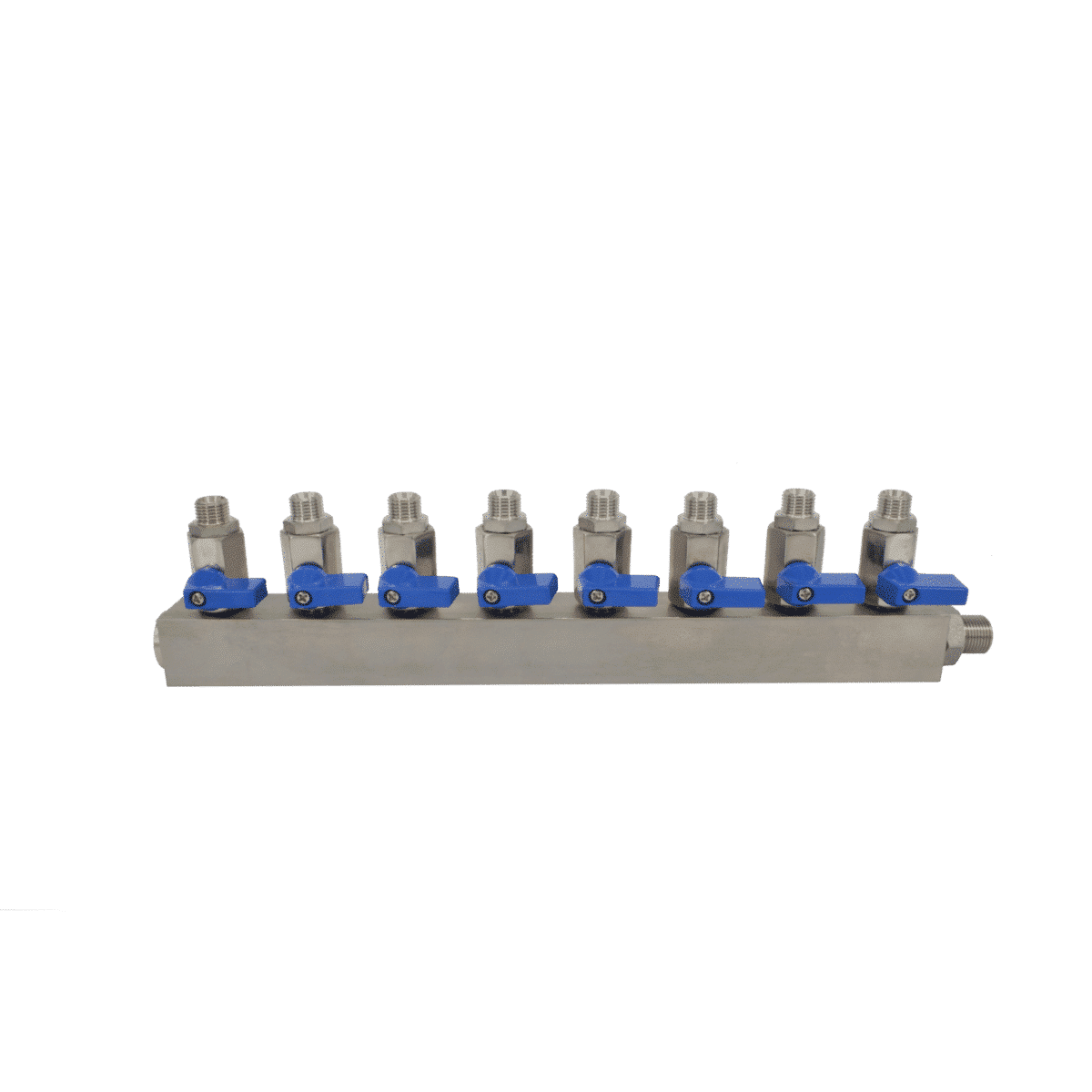 Leimverteiler 8-fach Kompatibel zu Baumerhhs®/hhs®, Nordson®, Robatech®, Bühnen®, Puffe®, Meler®, ITW Dynatec®/Inatec®, ValcoMelton®