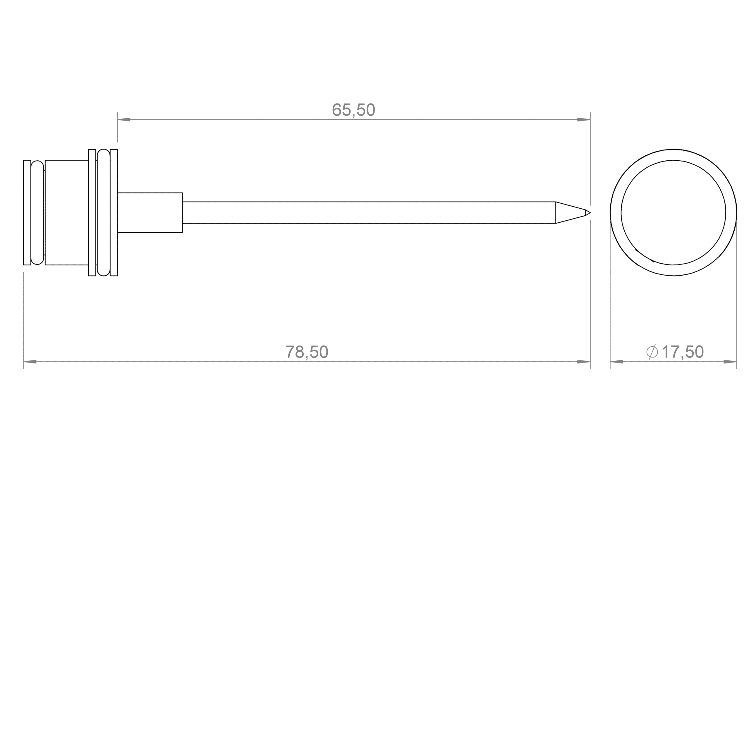 Düsennadel MKDD-100 ISR / ISF Kompatibel zu Baumerhhs®/hhs®