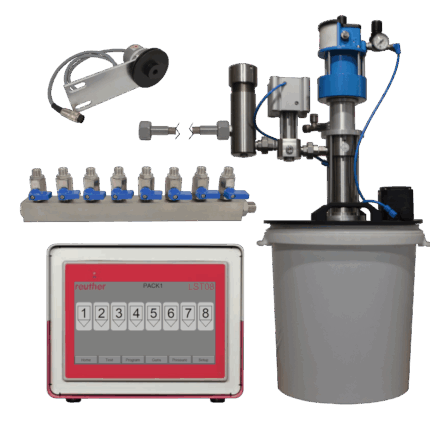 Faltschachtelbeleimung Basisanlage 8-Kanal Kompatibel zu Baumerhhs®/hhs®