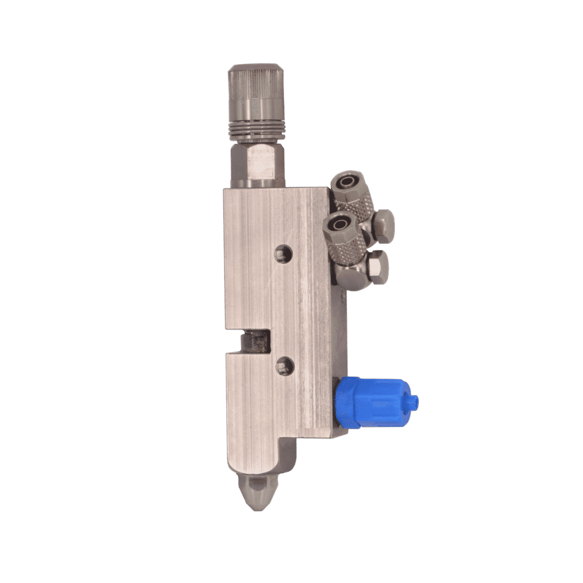 Glue valve MMKD-400 KV-RA L/L Compatible with Baumerhhs®/hhs®, Nordson®, Robatech®, Bühnen®, Puffe®, Meler®, ITW Dynatec®/Inatec®, ValcoMelton®