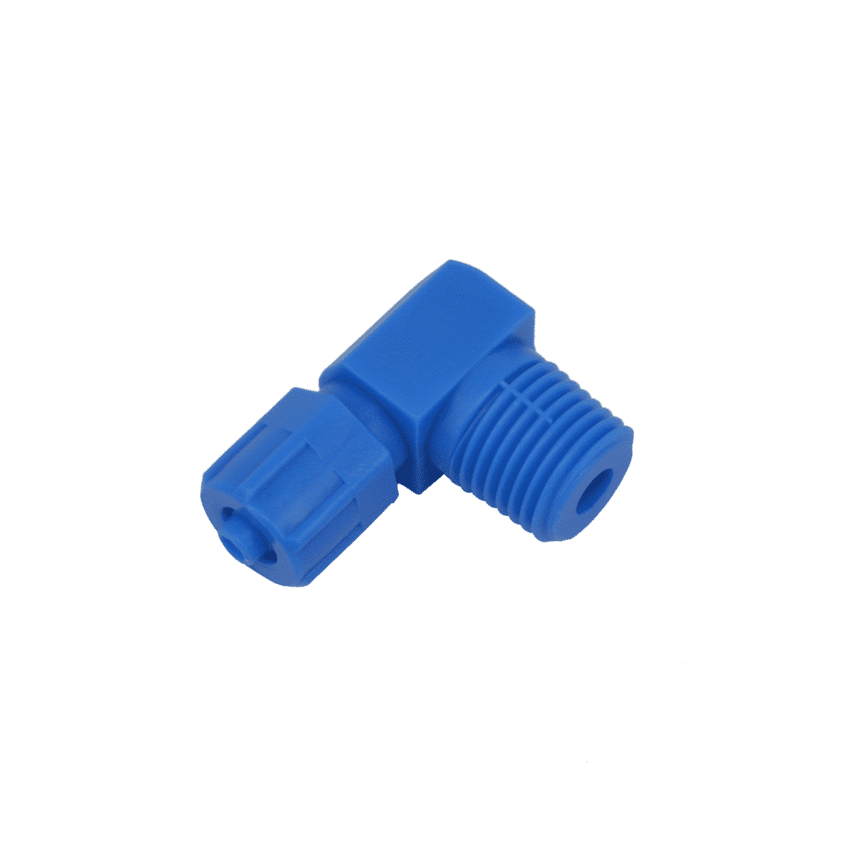 Verschraubung 90° 1/4" 4/6mm, 1/4" 6/8mm Kompatibel zu Baumerhhs®/hhs®, Nordson®, Robatech®, Bühnen®, Puffe®, Meler®, ITW Dynatec®/Inatec®, ValcoMelton®